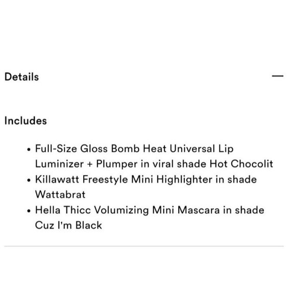 Fenty Most Want'd 3 Piece Lip Face Eye Kit New - Picture 8 of 8